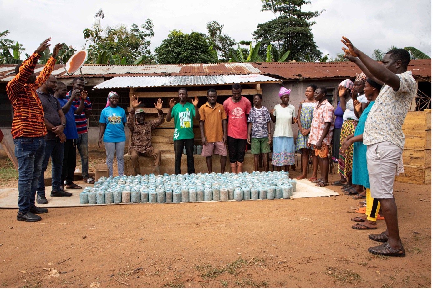 PFAG Trains Smallholder Farmers in Beekeeping and Mushroom Cultivation in Kwahu West